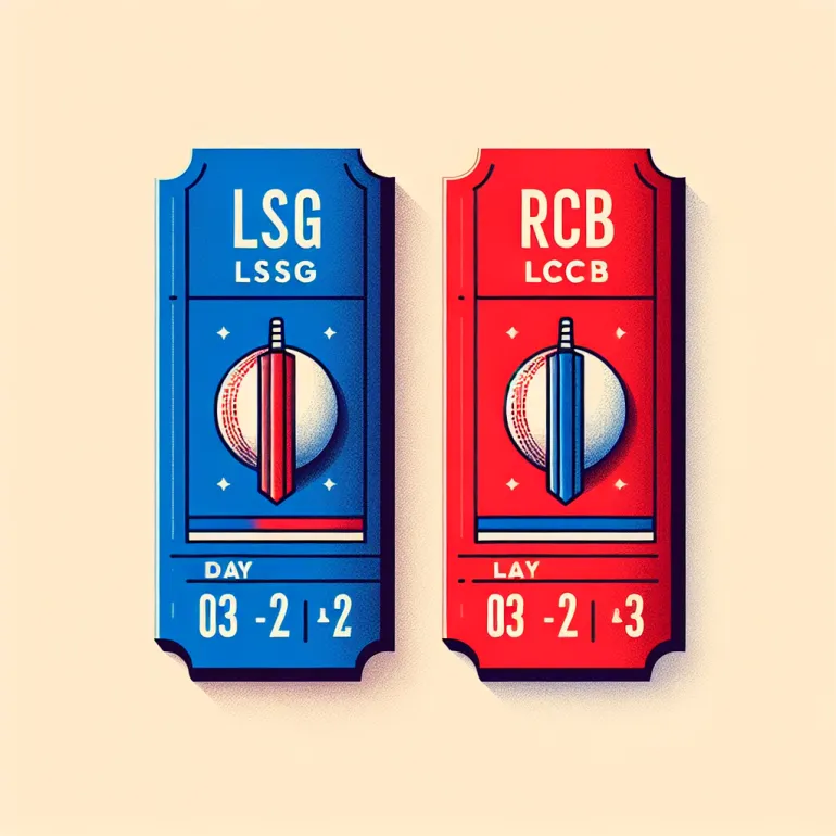 Lsg vs rcb tickets