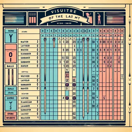 Last match dc scorecard