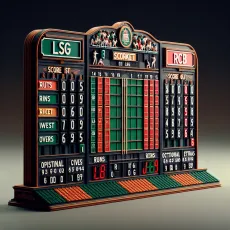 Lsg vs rcb score