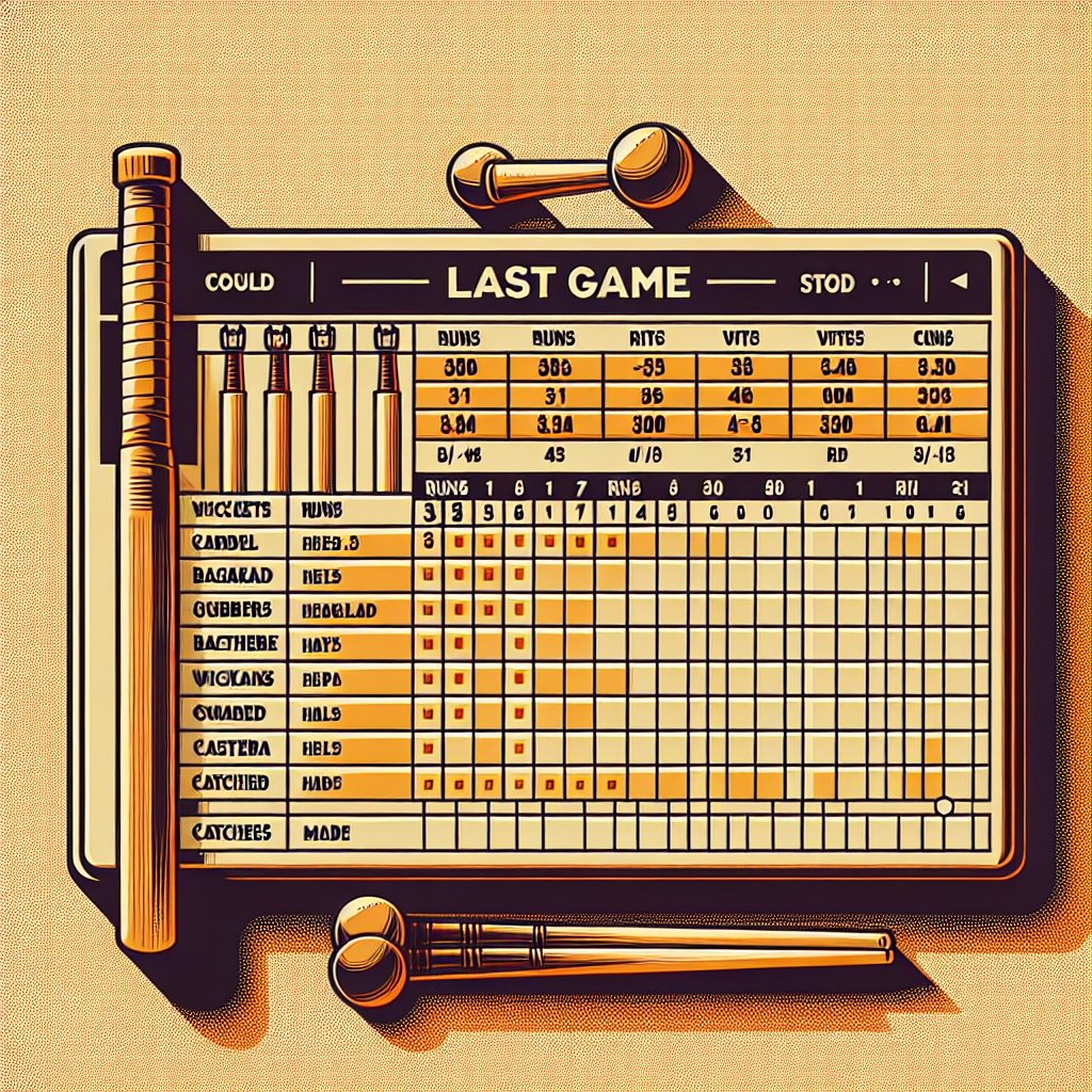 blr last match scorecard