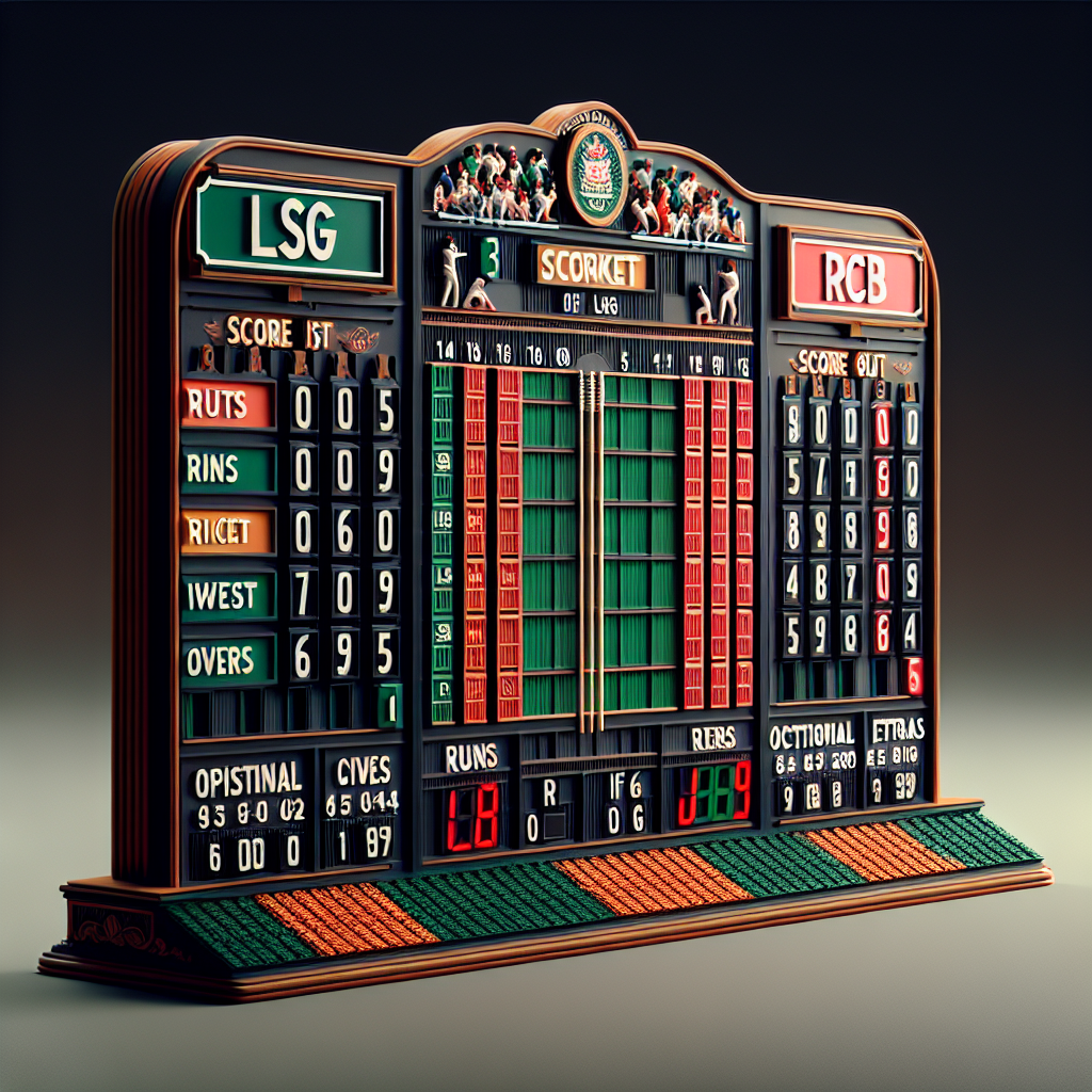 lsg vs rcb score