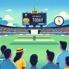 Csk match today time